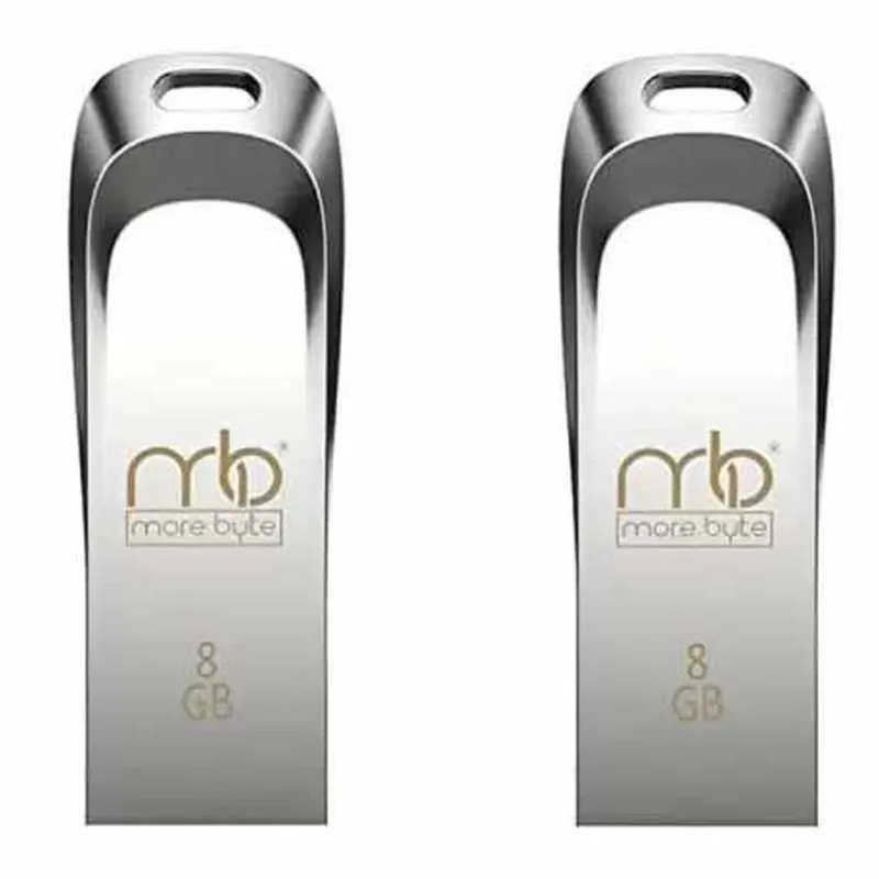 Pendrive 8GB Morebyte steel